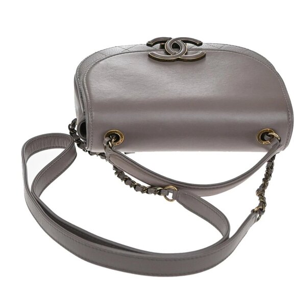 CHANEL CC Coco Curve Matelasse Chain Shoulder Hand Bag Leather PE GHW 397RL240 - Picture 14 of 16